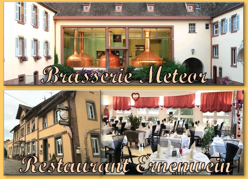 Excursion avril 2024 - Meteor - Restaurant Ernenwein